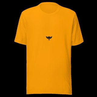 Top Gaming Society Winged Trophy Icon Tee Gold