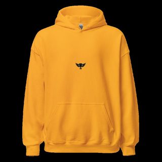 Top Gaming Society Winged Trophy Icon Hoodie Gold