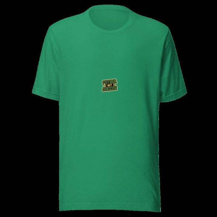 Top Gaming Society Futbol Not Soccer Tee in Kelly