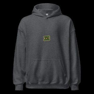 Top Gaming Society Futbol Not Soccer Hoodie Dark Heather
