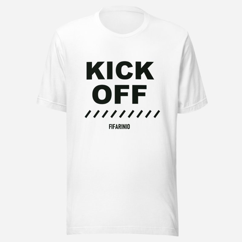 Top Gaming Society Kick Off Tee in White