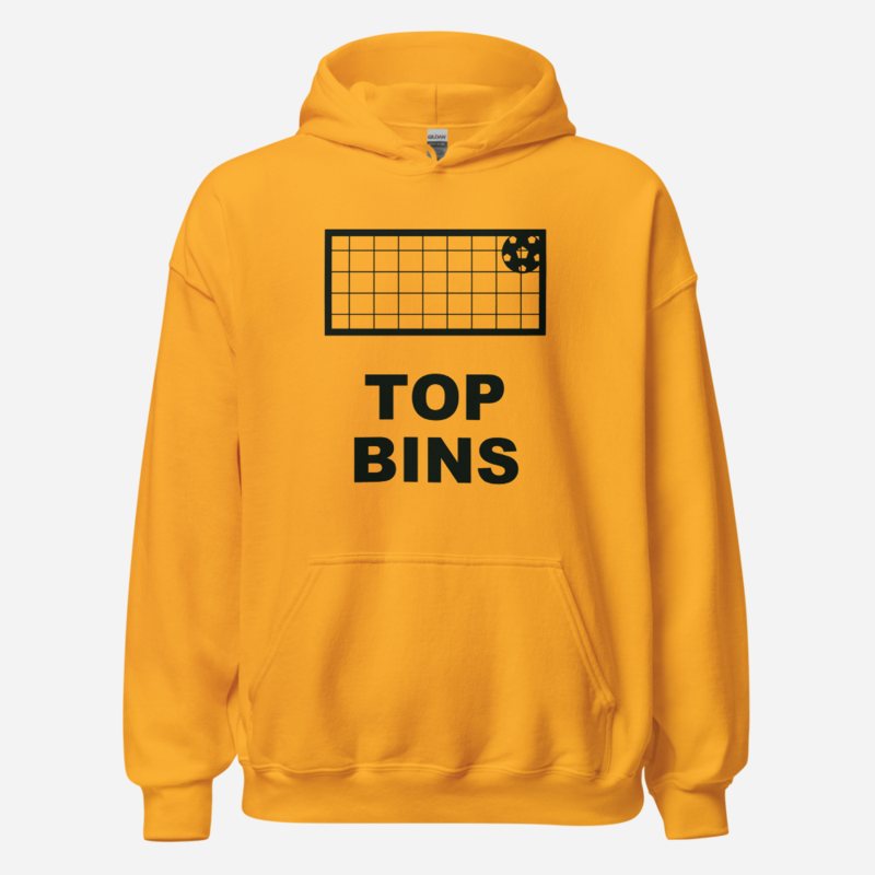 Top Gaming Society Top Bins Hoodie in Gold