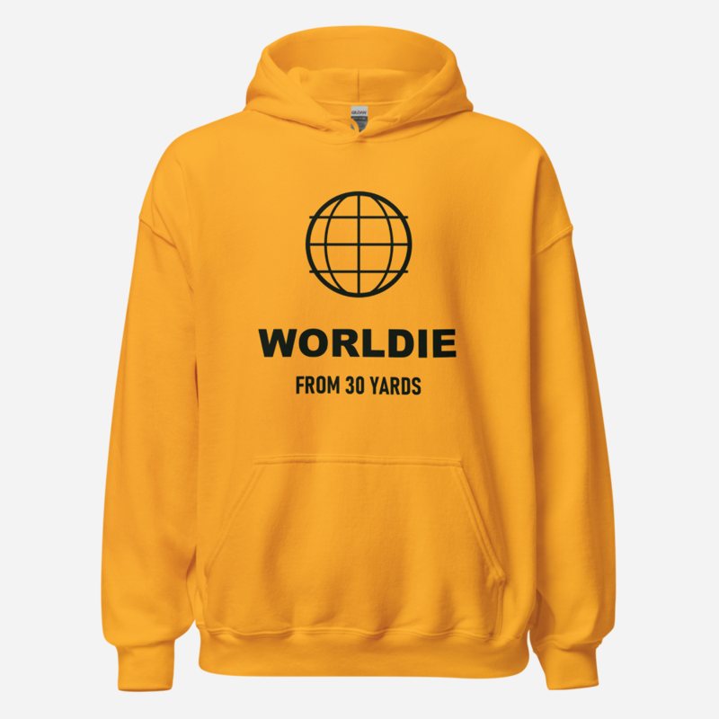 Top Gaming Society Worldie Hoodie in Gold
