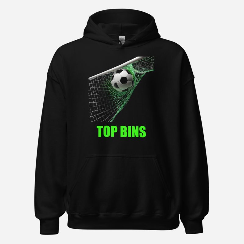 Top Gaming Society Top Bins Net Hoodie Black