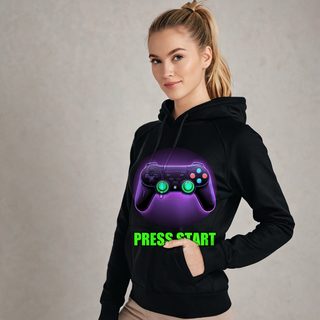 Top Gaming Society Press Start Controller Hoodie AI model