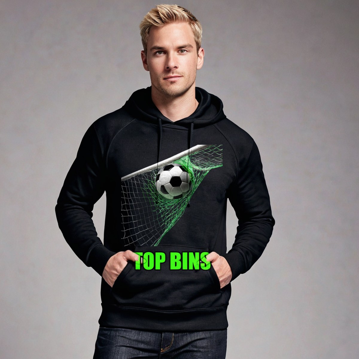 Top Gaming Society Top Bins Net Hoodie